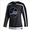 Winnipeg Jets Hockeydrakt Blank 2020-2021 Reverse Retro Authentic - Herre